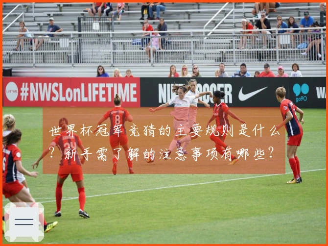 世界杯冠军竞猜的主要规则是什么？新手需了解的注意事项有哪些？