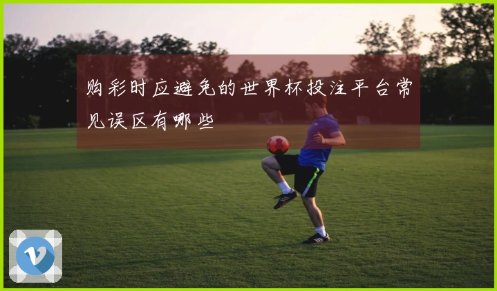 购彩时应避免的世界杯投注平台常见误区有哪些